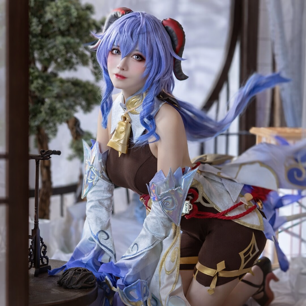 Ganyu Frostbloom Archer Set